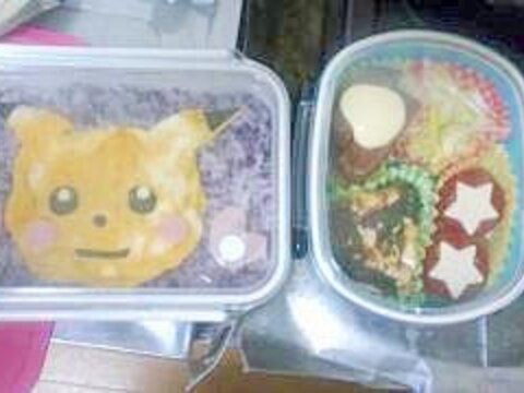 ピカチュウキャラ弁当